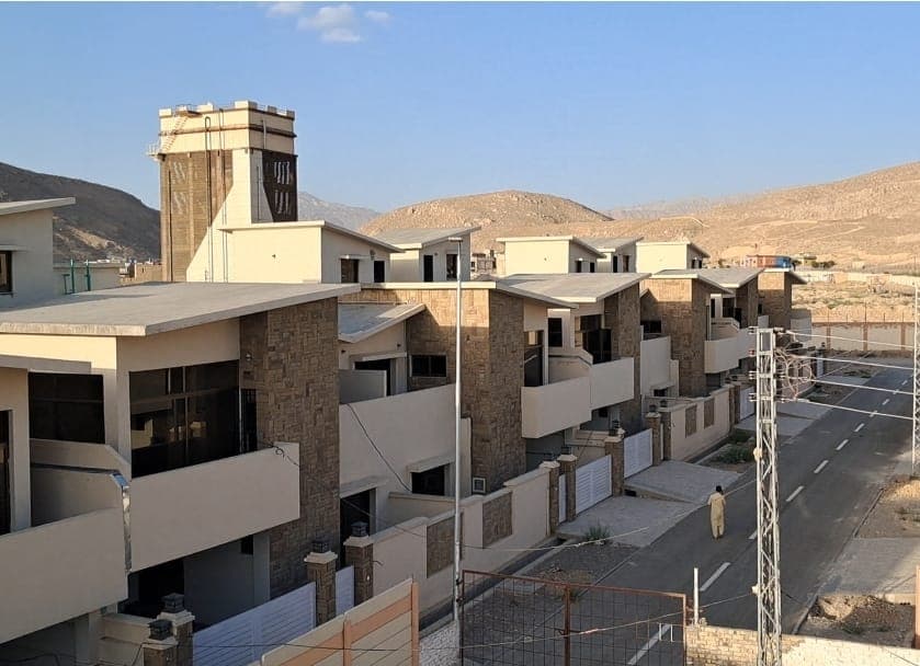 Row of SD Houses in Askari II, Quetta