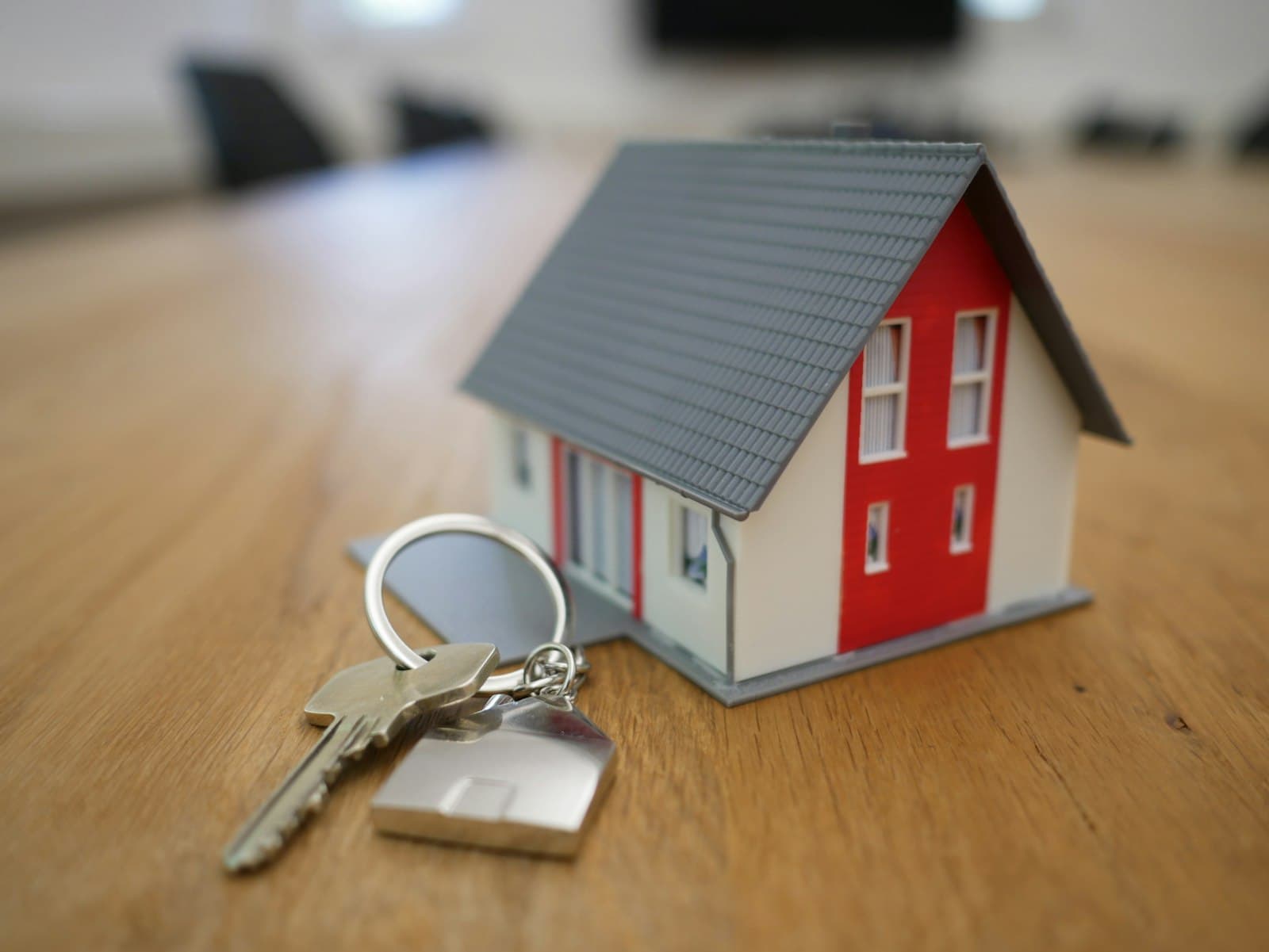 House keys being handed over